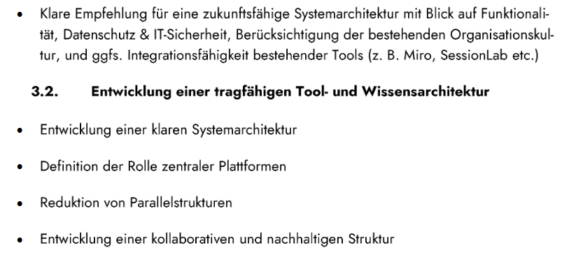 Eine Ausschreibung für genau meine Spezialisierung gefunden!